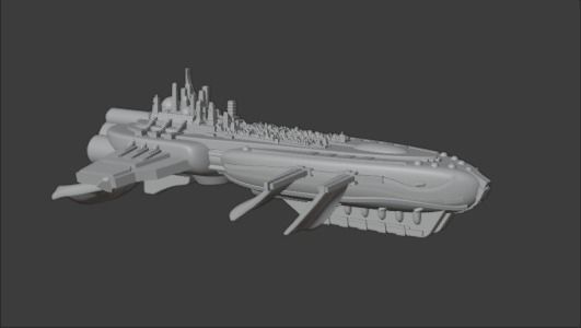 Winnu Dreadnought 3D print model_3