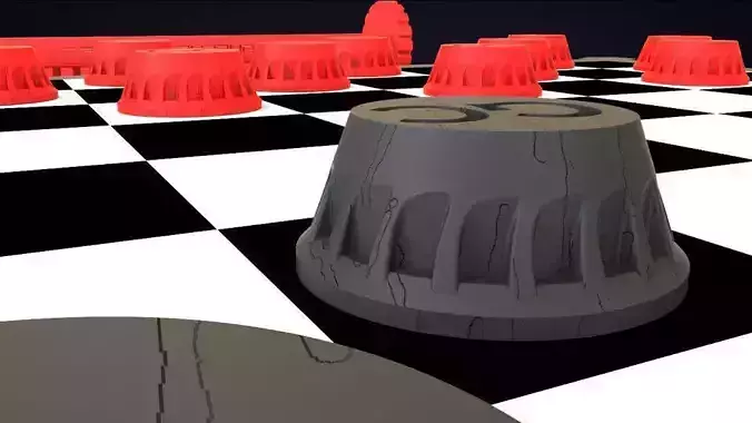 GC 3D Printable Checker Game