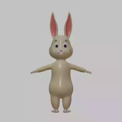 Rabbit 3D model bunny