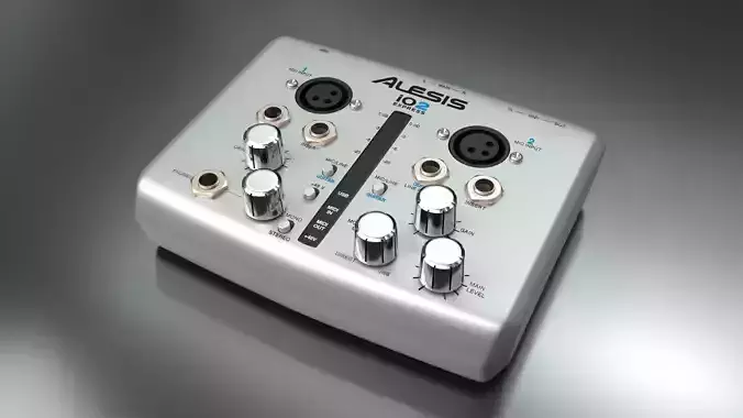 Alesis io2 Express 3D model