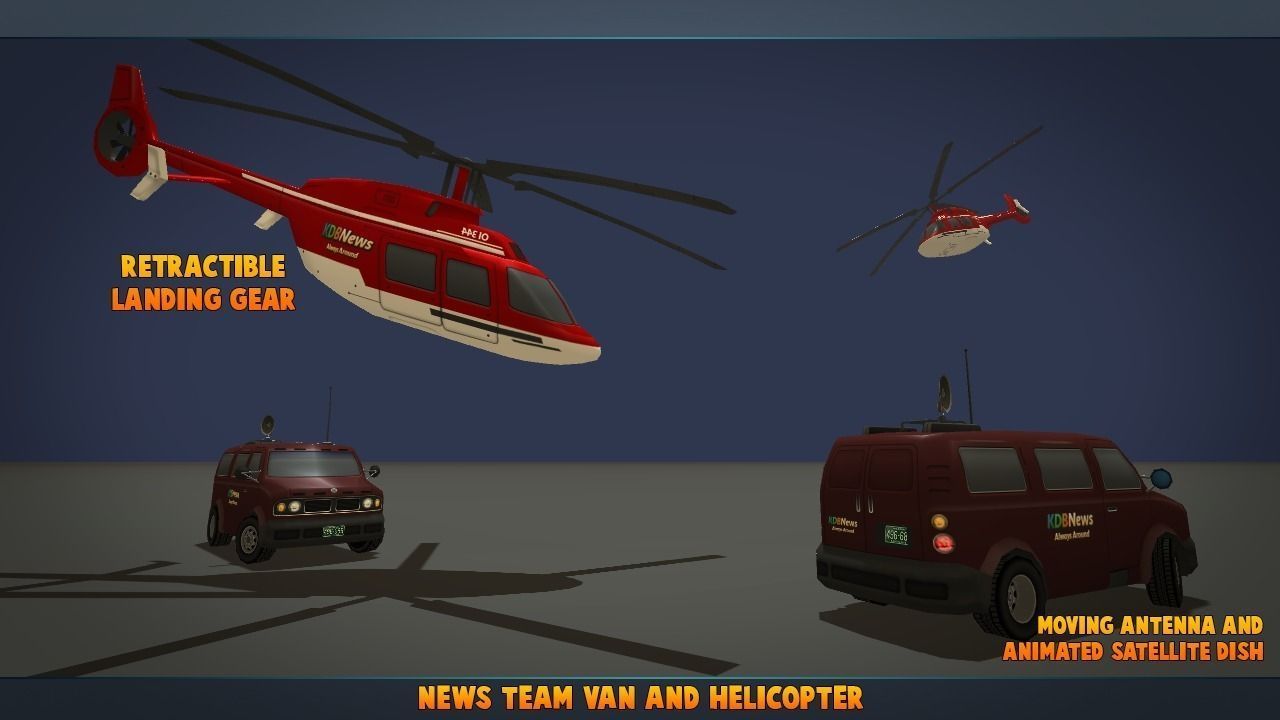 Complete Vehicle Pack V2 Low-poly 3D model_2