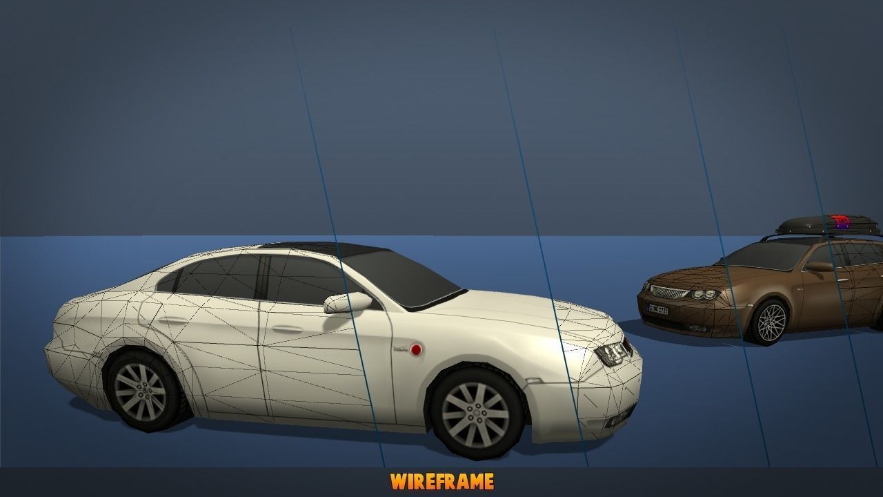 Complete Vehicle Pack V2 Low-poly 3D model_9