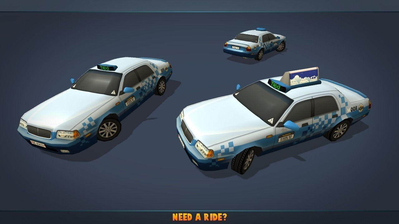 Complete Vehicle Pack V2 Low-poly 3D model_4