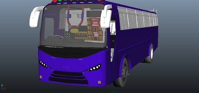ZEDCAPPELA bus 3D print model