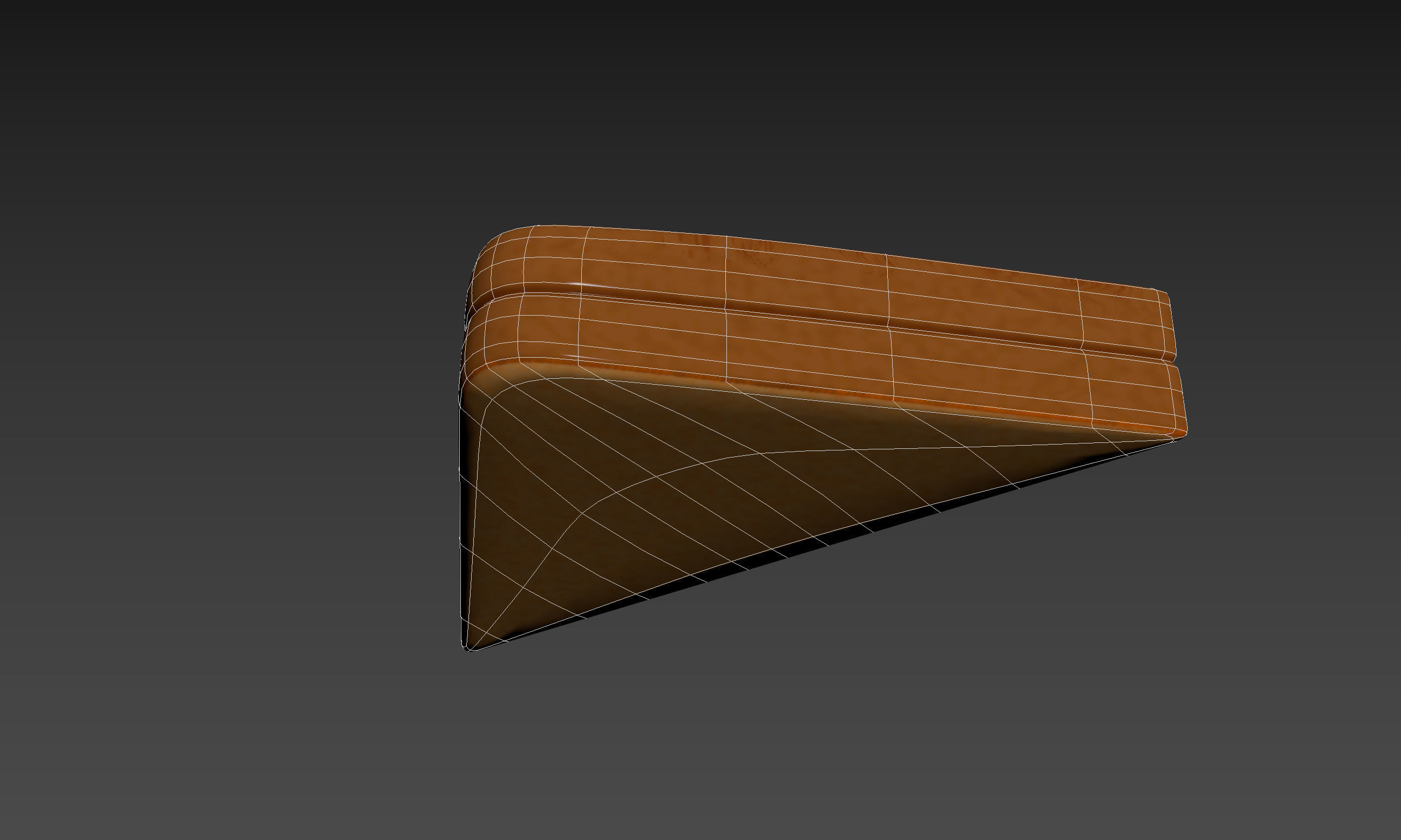 Grilled Cheese Sandwich Low-poly 3D model_15