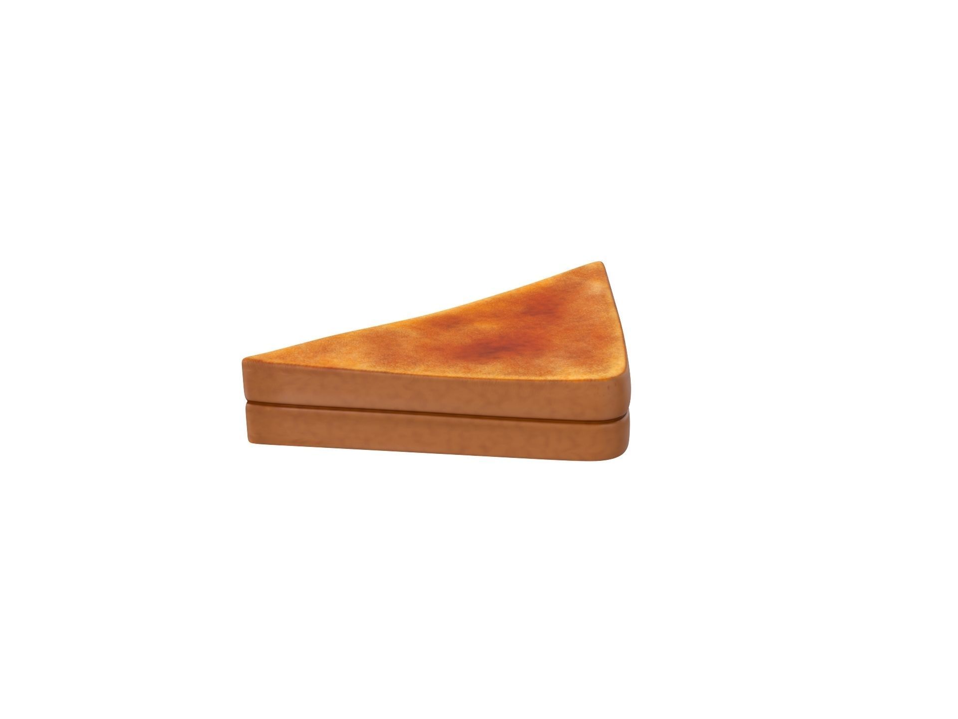 Grilled Cheese Sandwich Low-poly 3D model_6