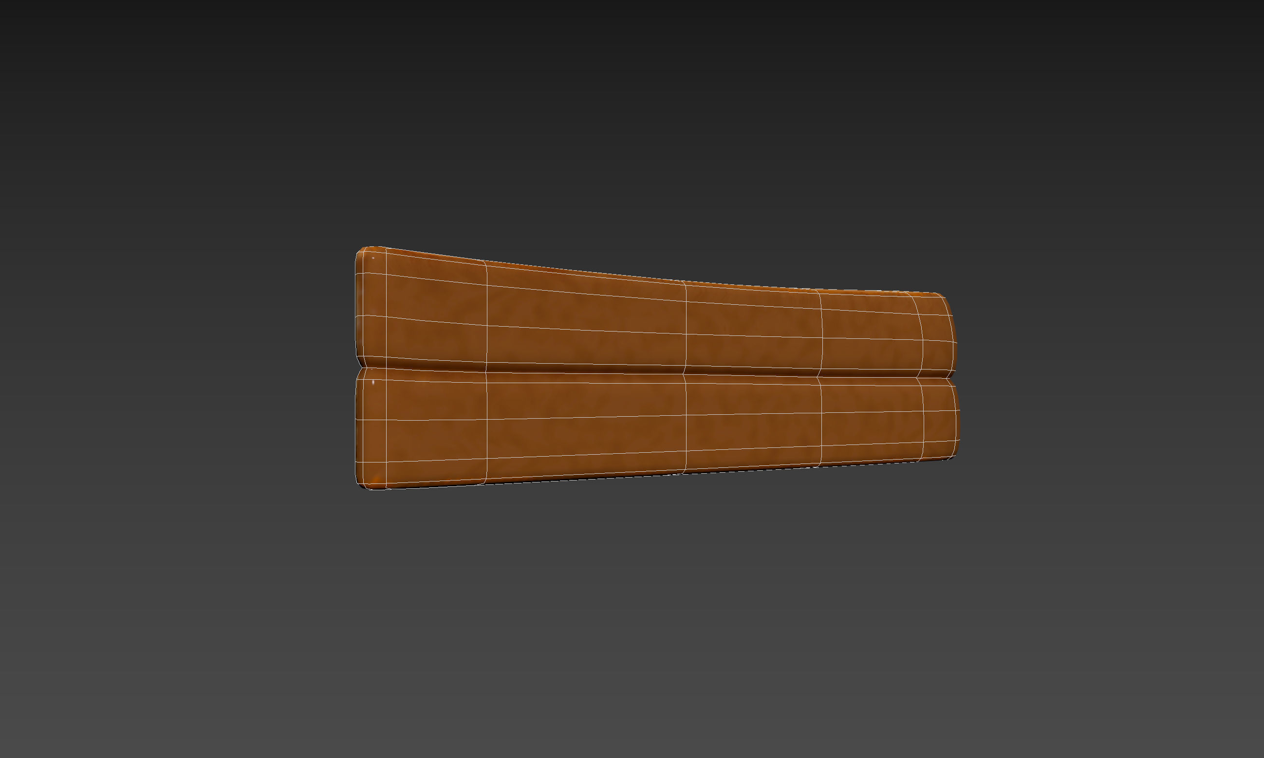 Grilled Cheese Sandwich Low-poly 3D model_19