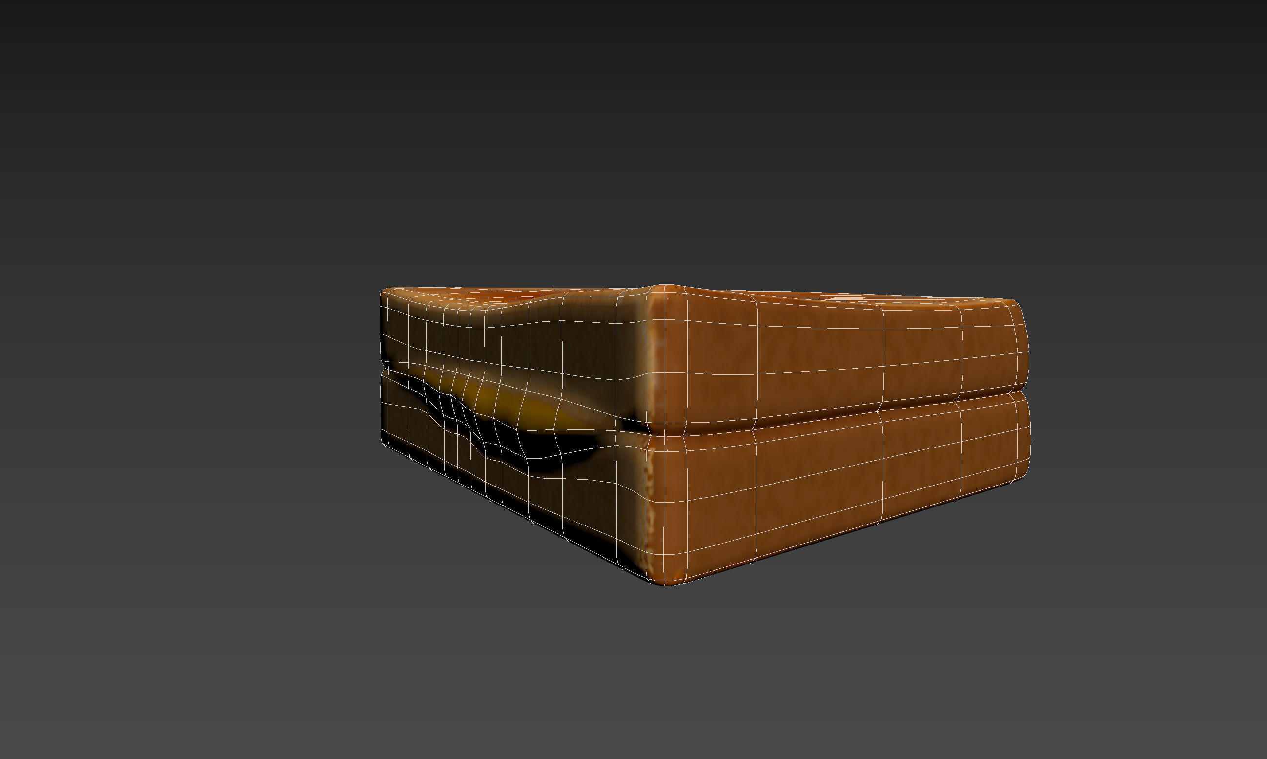 Grilled Cheese Sandwich Low-poly 3D model_20