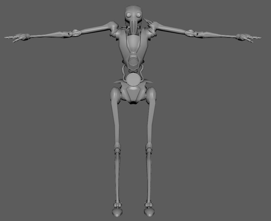 IXARUS SCI-FI 3D MID POLY 3d MODEL Game Ready Low-poly 3D model_13