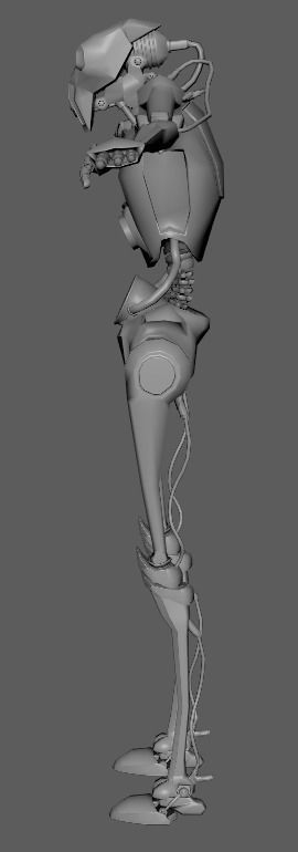 IXARUS SCI-FI 3D MID POLY 3d MODEL Game Ready Low-poly 3D model_15