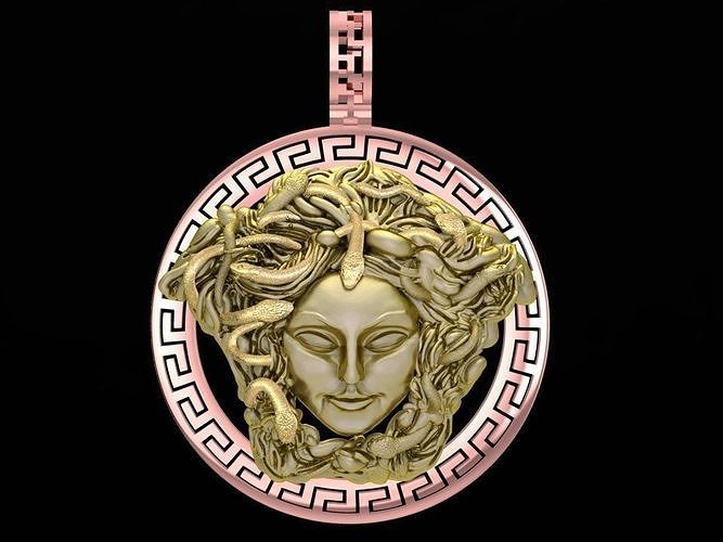 MEDUSA PENDANT 3027 3D print model