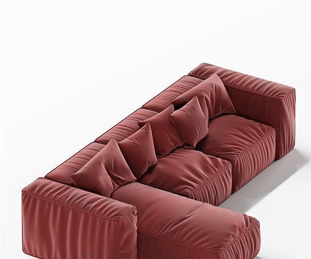 Bonaldo Peanut B Sofa Wrinkle model 3D model_3