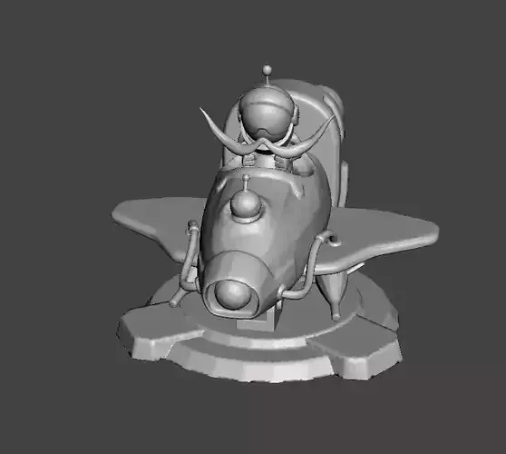 Astronaut Corki 3D Model 3D print model