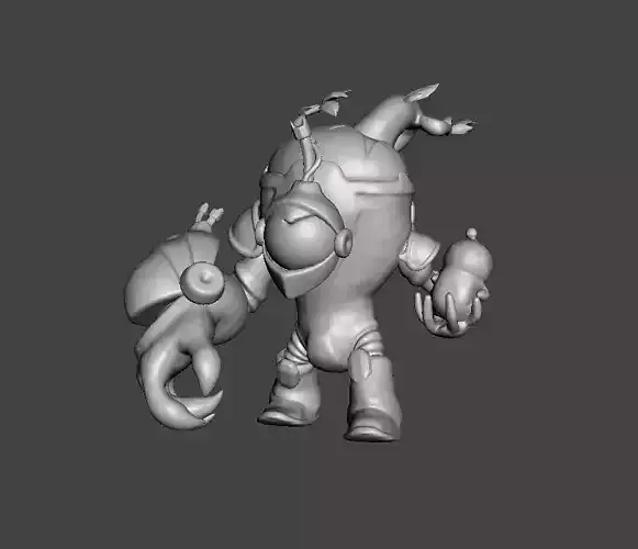 Astronaut Maokai 3D Model