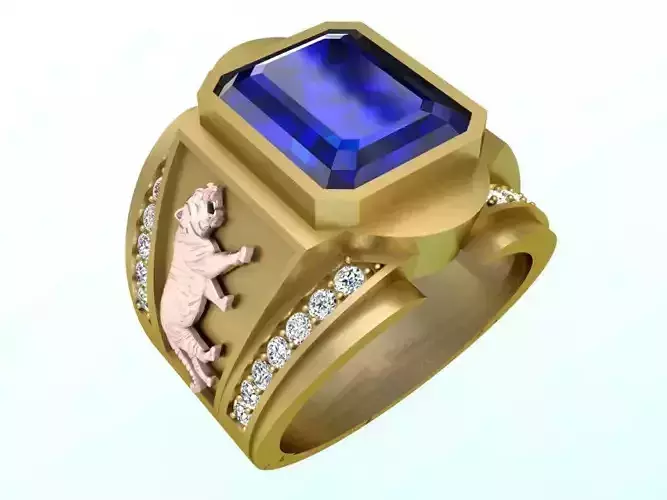 Tiger Rings - Men ring