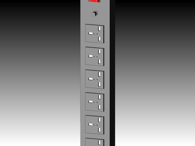 Elcom-power distribution box 3D model_2