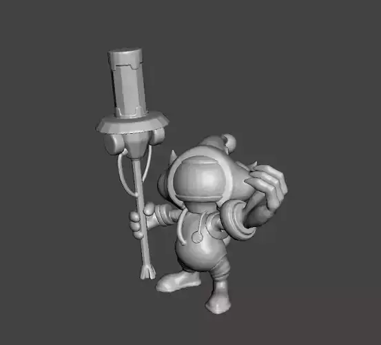 Astronaut Veigar 3D Model