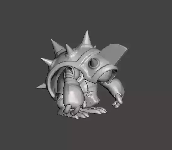 Astronaut Rammus 3D Model