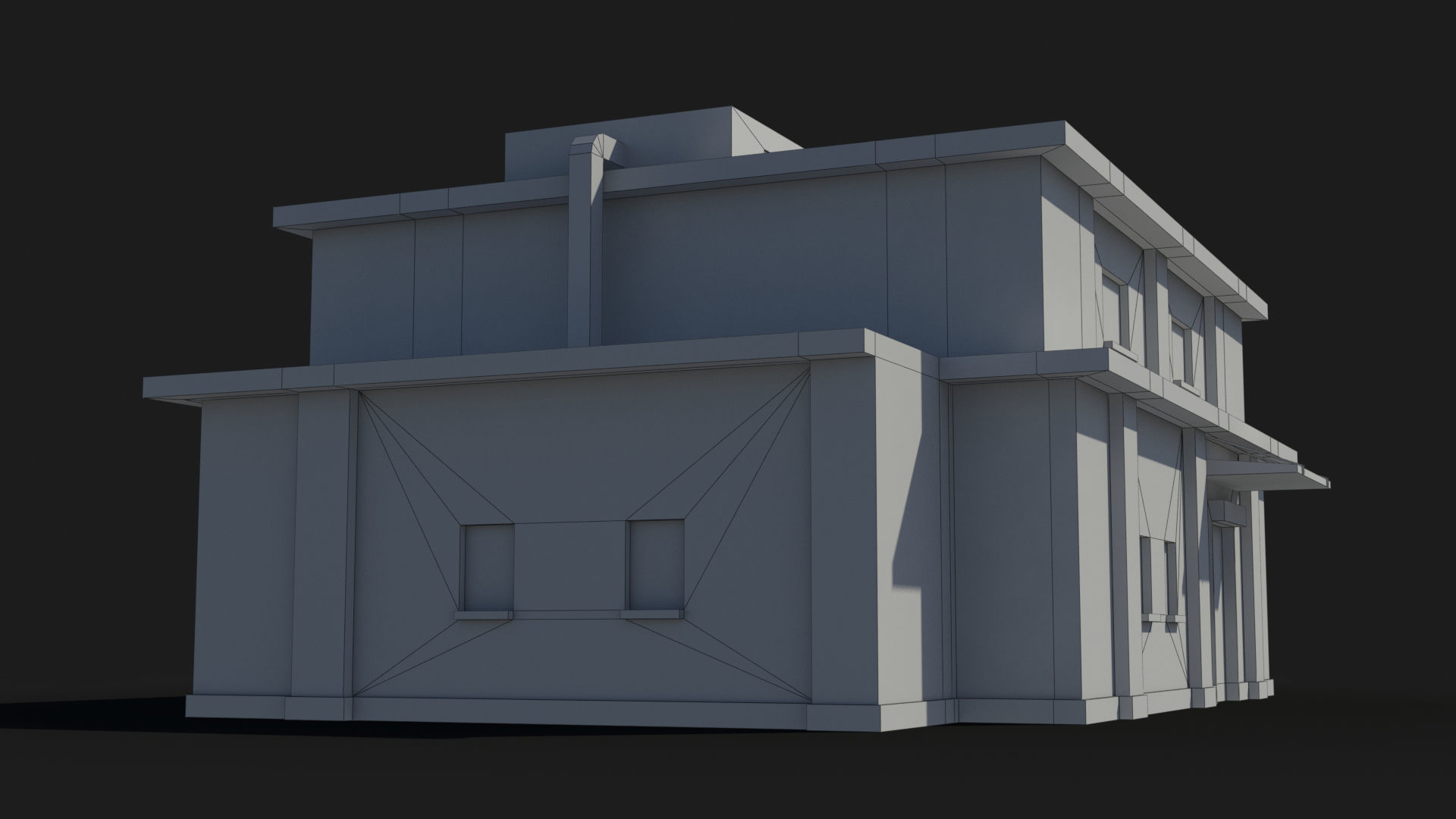 Factory xx17 Low-poly 3D model_10