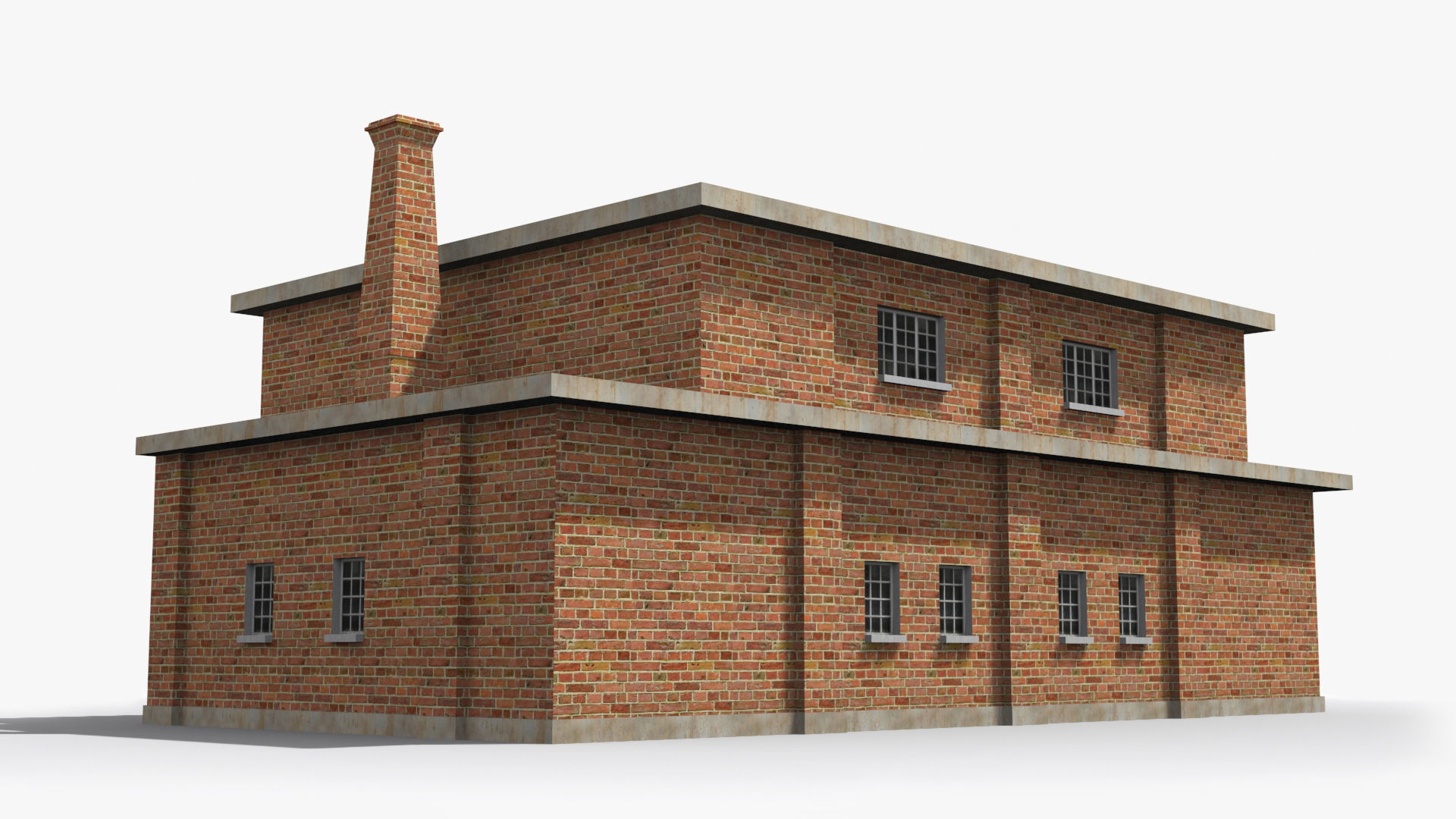 Factory xx17 Low-poly 3D model_6