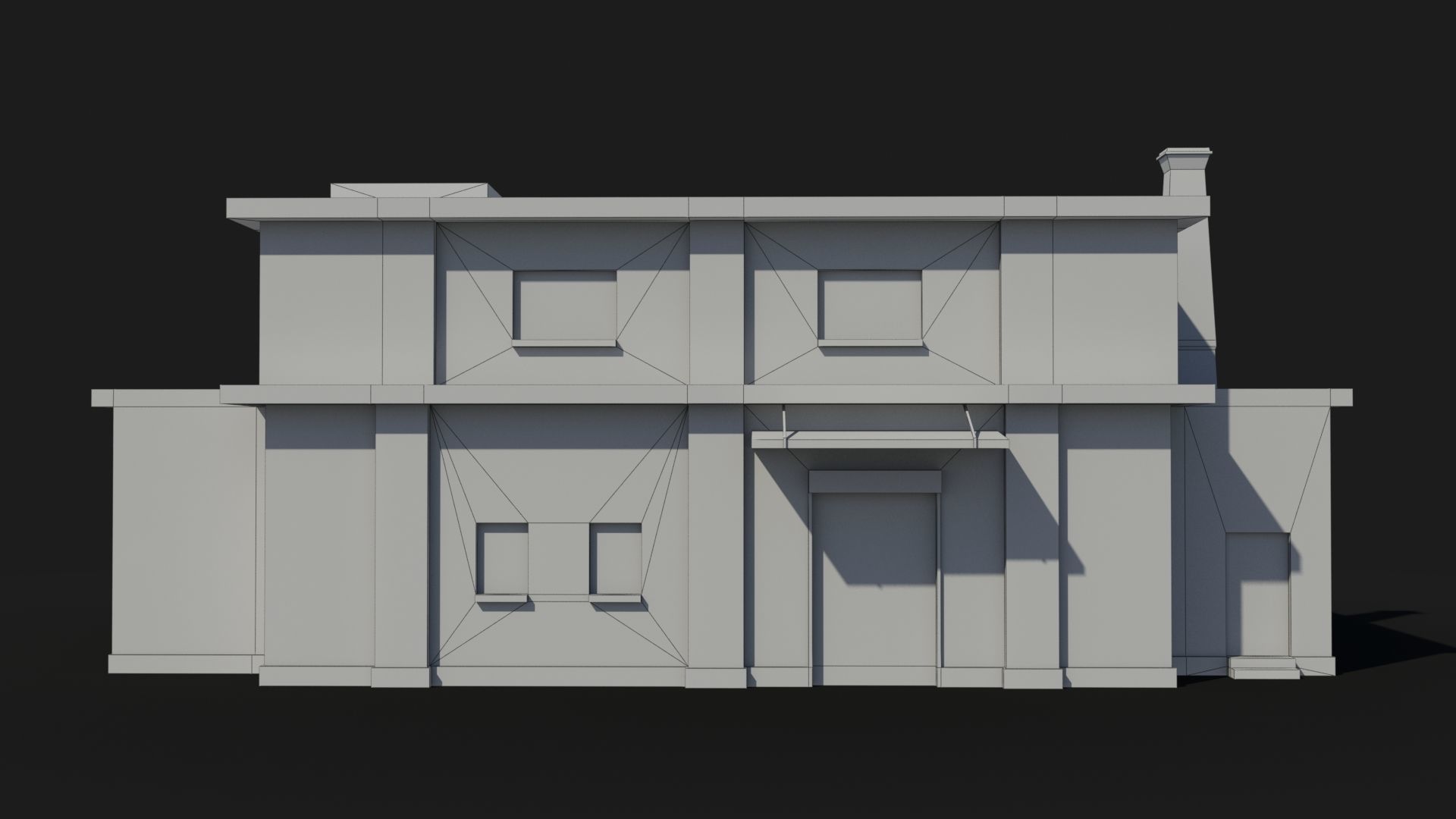 Factory xx17 Low-poly 3D model_8