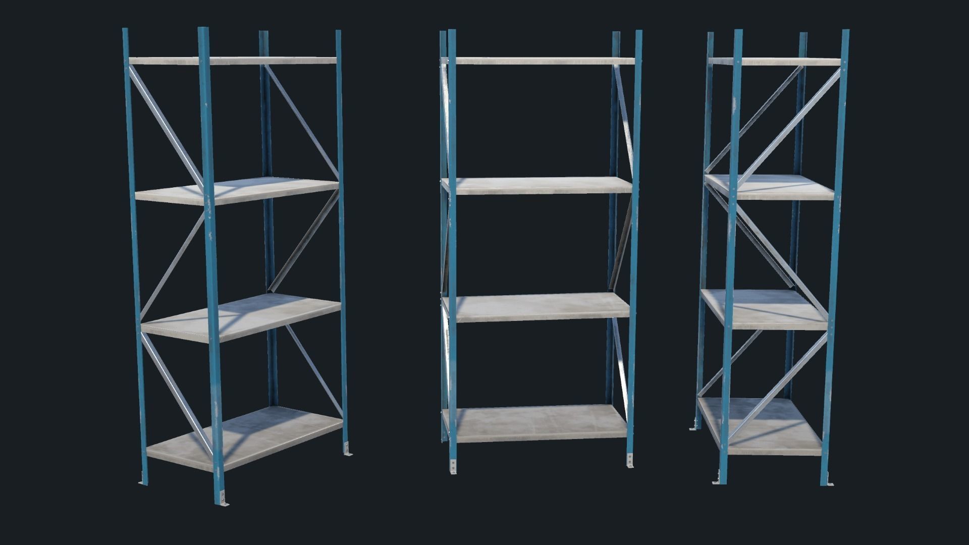 Warehouse Props Pack Low-poly 3D model_13