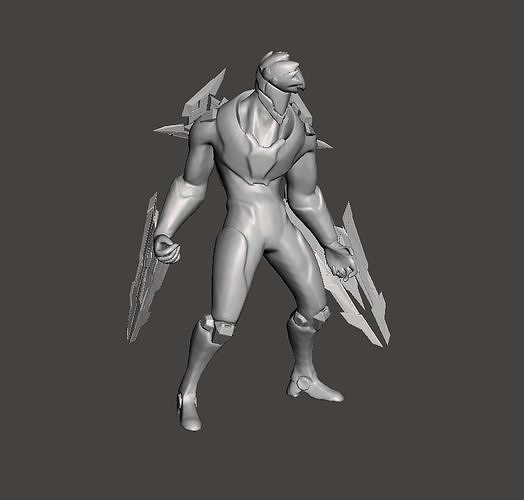 Pretige Project Zed 3D Model 3D print model