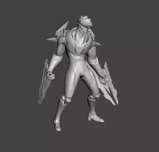 Pretige Project Zed 3D Model 3D print model