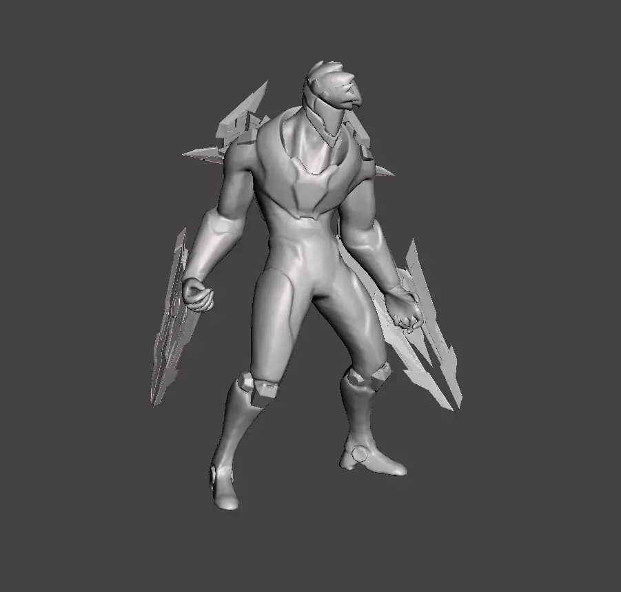 Pretige Project Zed 3D Model 3D print model_0