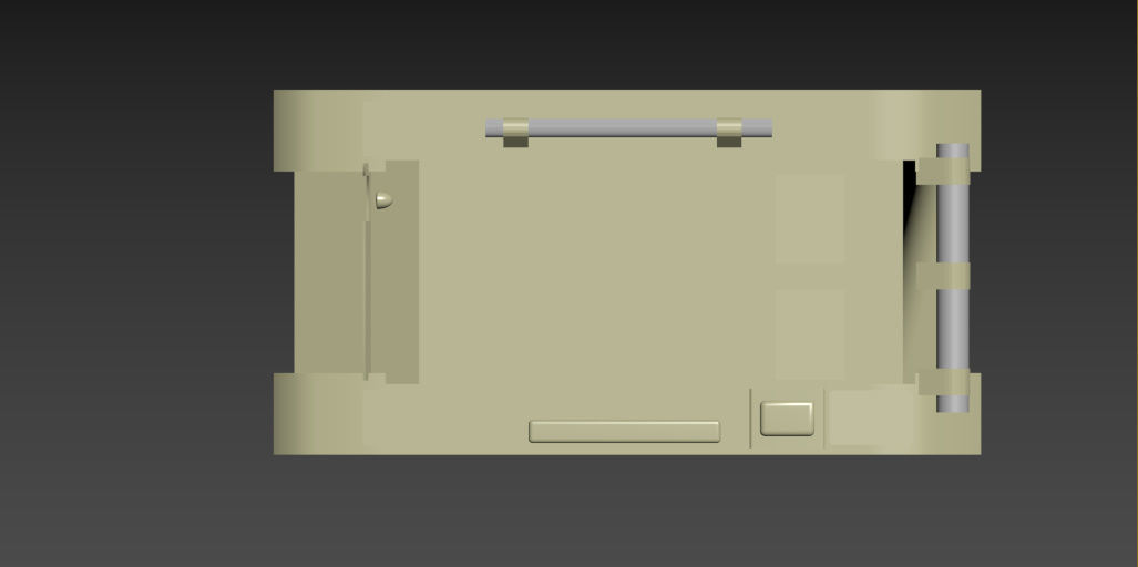 tank  body 3D model_14