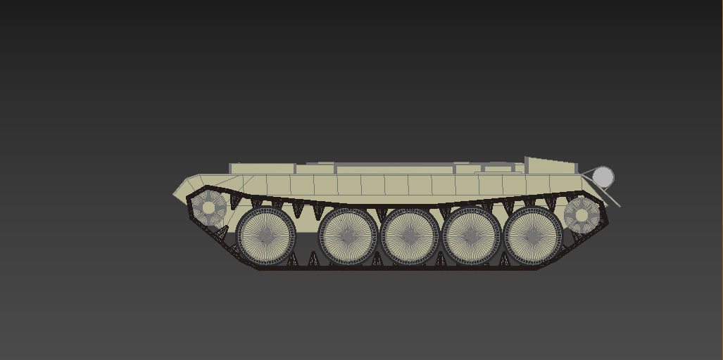 tank  body 3D model_17