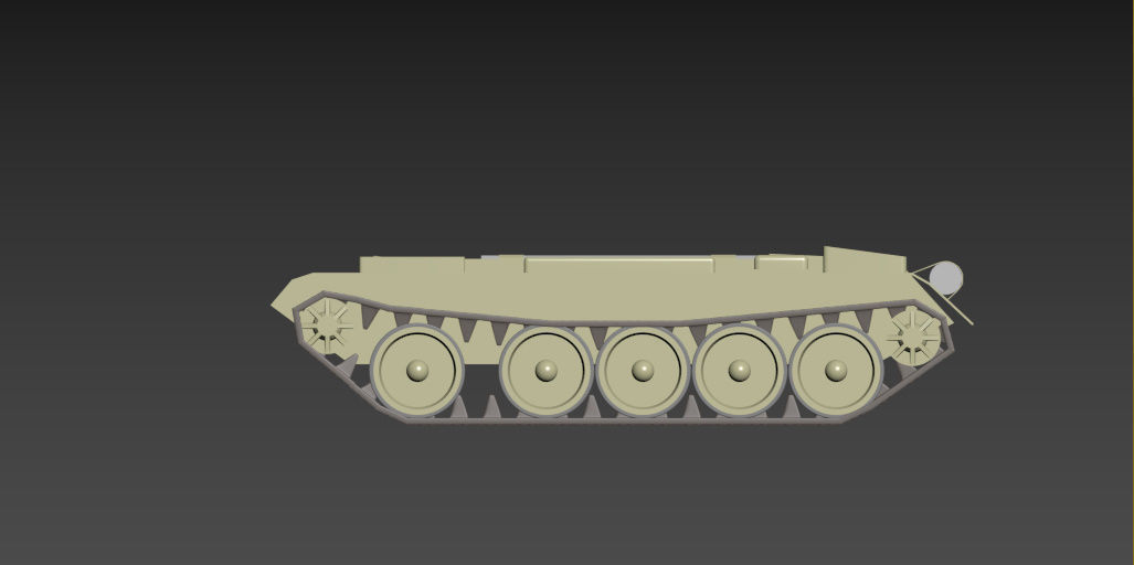 tank  body 3D model_16