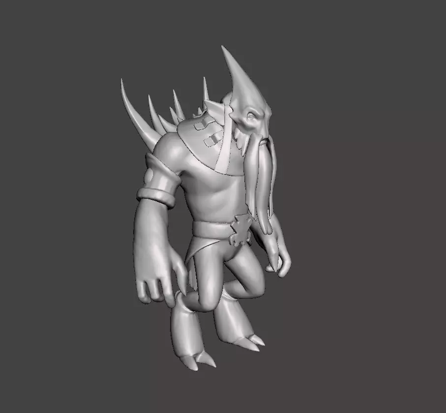 Dark Seer 3D Model 3D print model_0