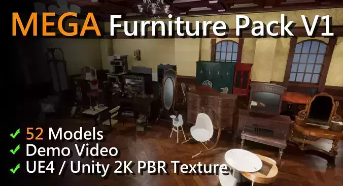 MEGA Furniture pack 
