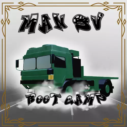 Military 6 Tonne Truck MAN SV Low-poly 3D model_0