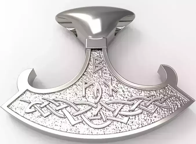 Axe of Perun 3d model 3D print model