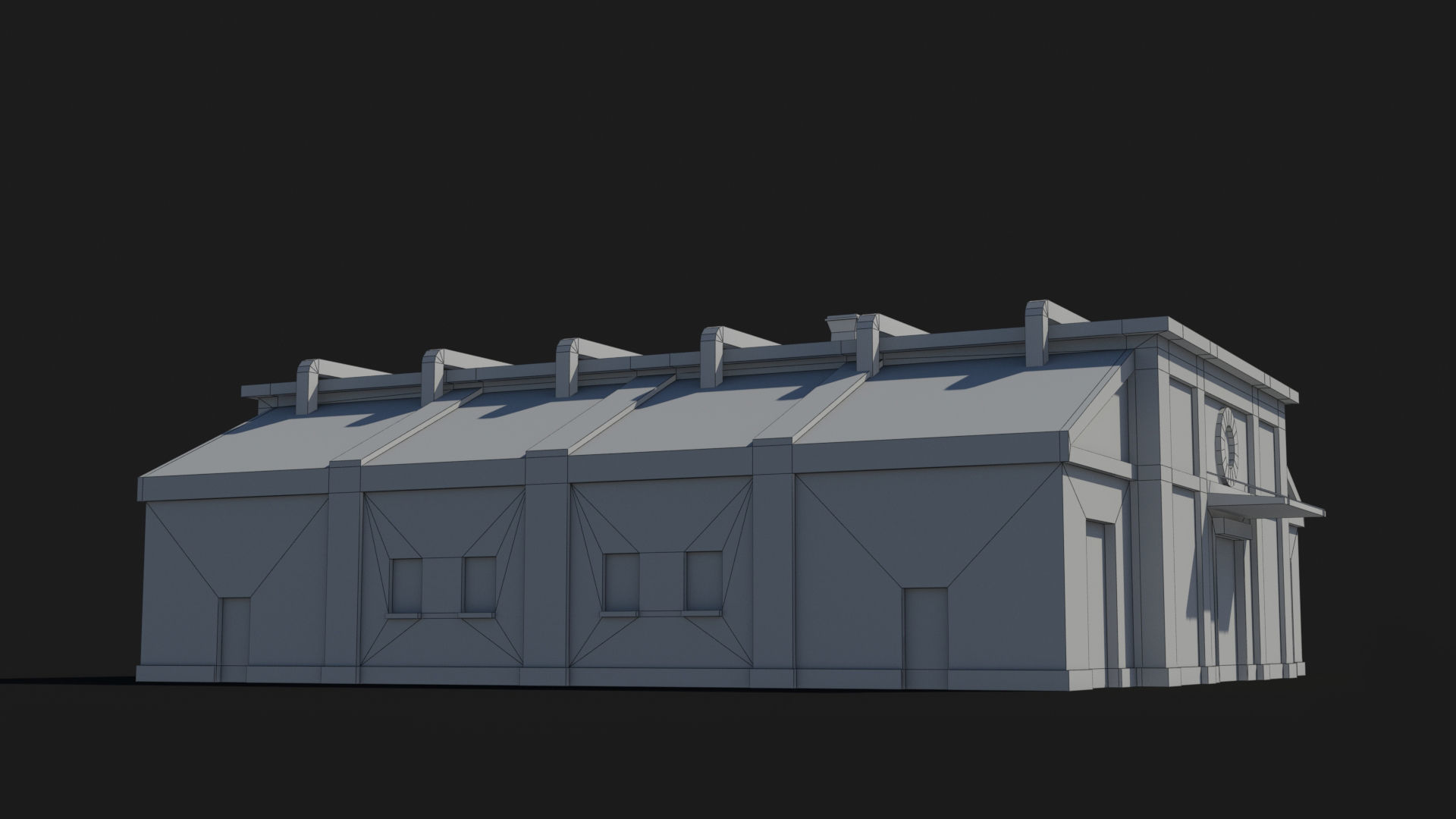 Factory xx21 Low-poly 3D model_10