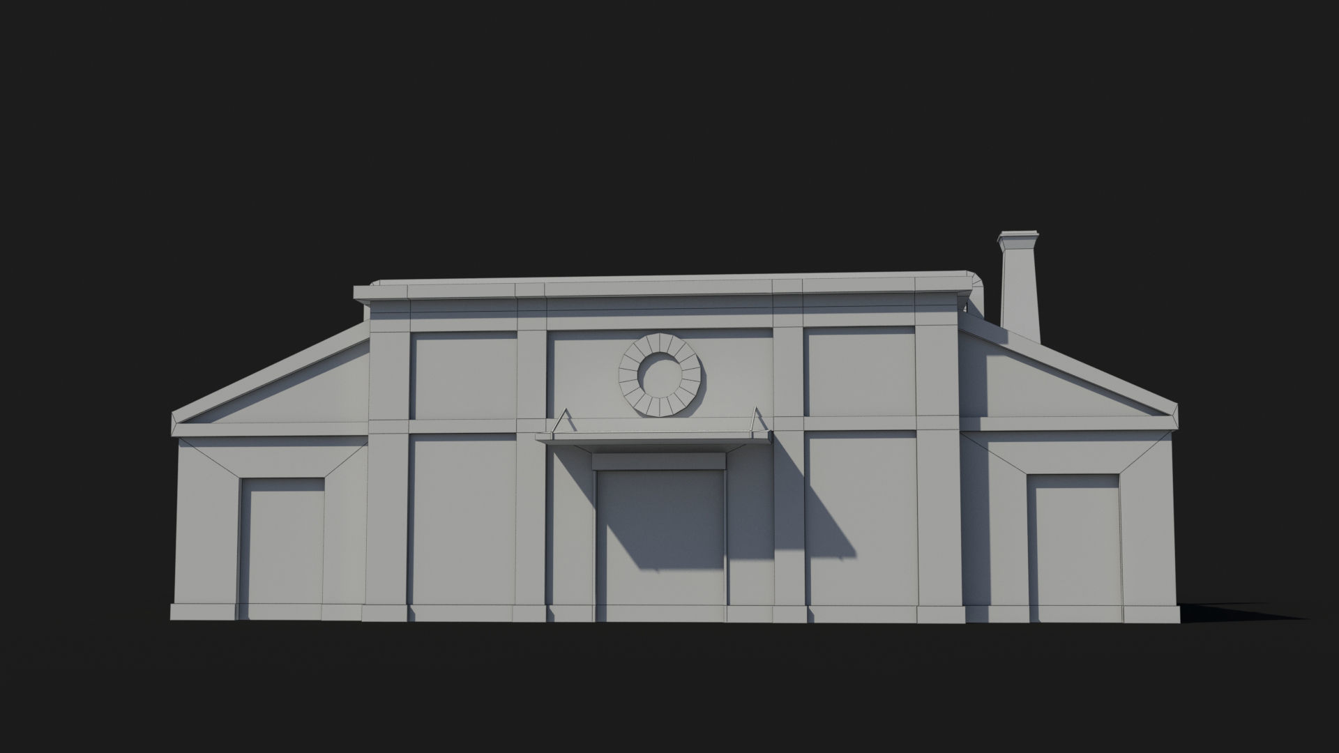 Factory xx21 Low-poly 3D model_8