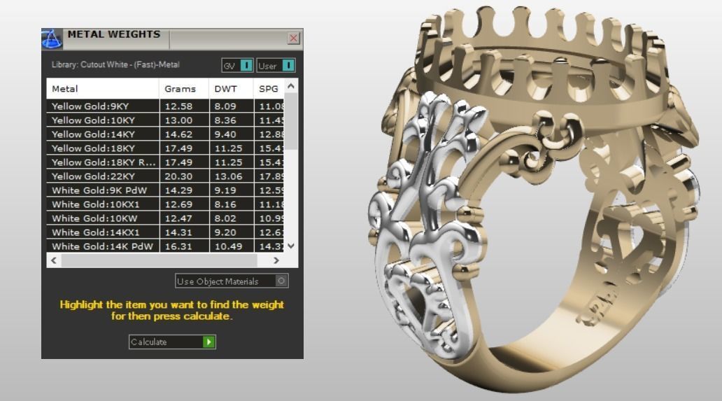 flora ring 3D print model_5