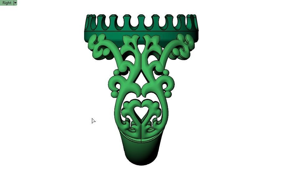 flora ring 3D print model_14