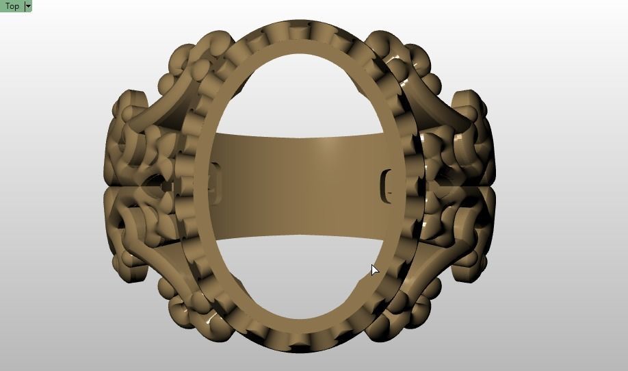 flora ring 3D print model_13