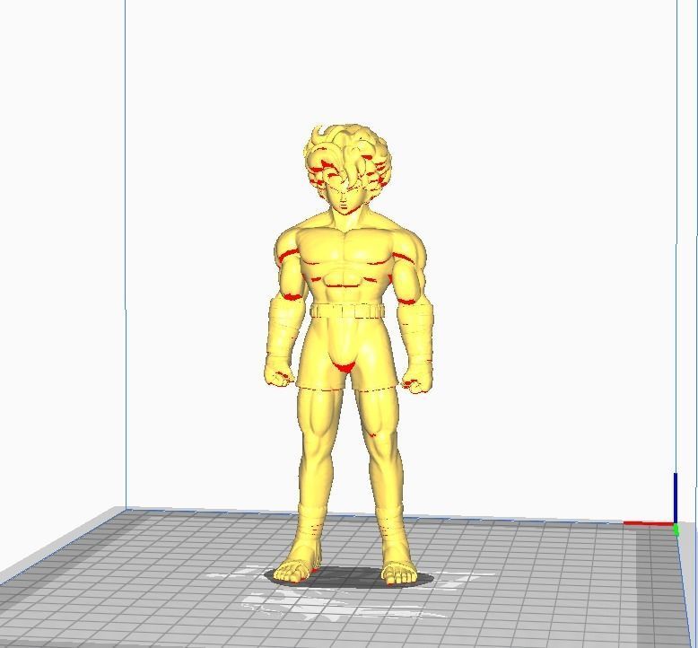 Pamput 3D Model dragon ball character 3D print model_1