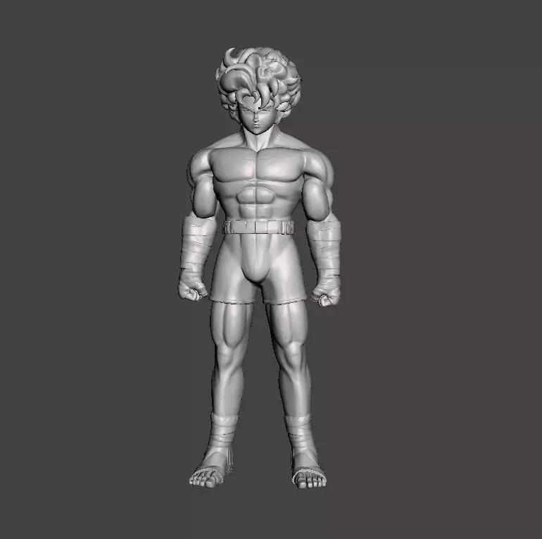 Pamput 3D Model dragon ball character 3D print model_0