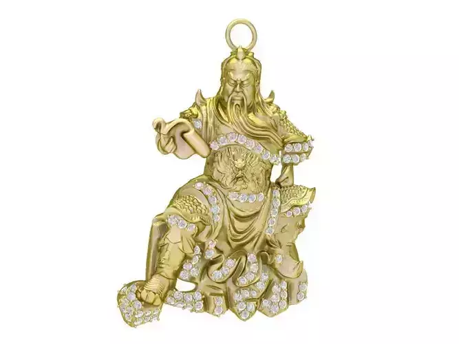 Guan Yu Pendant 3029