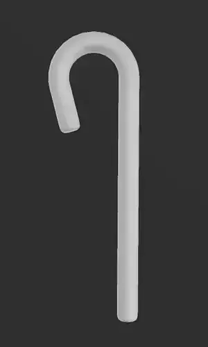 Candy Cane Melee 3D print model
