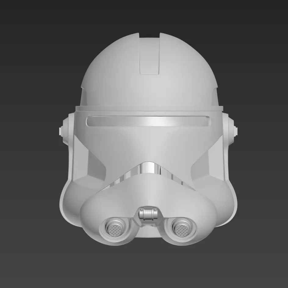 Star War Clone Trooper Flametrooper Helmet  3D print model_0