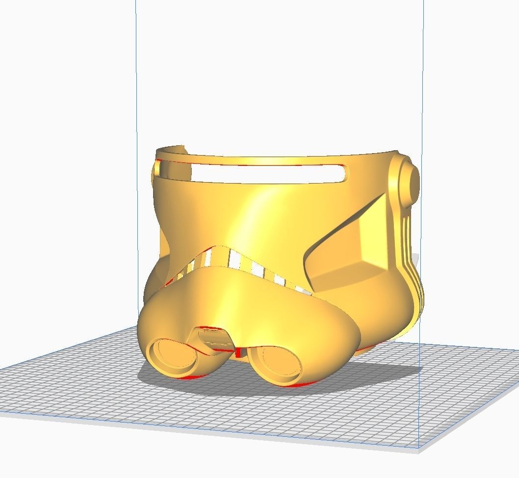 Star War Clone Trooper Flametrooper Helmet  3D print model_6