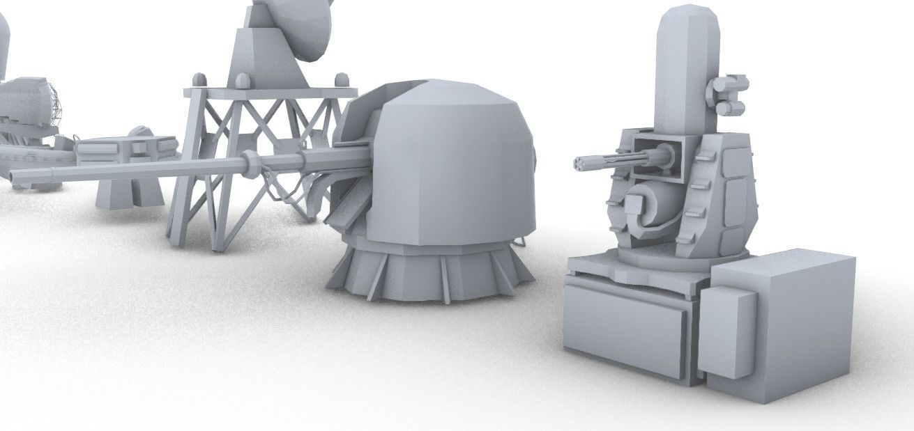 MODERNIZED LEGENDARY EX US OLIVER HAZARD PERRY CLASS FRIGATE 3D print model_12