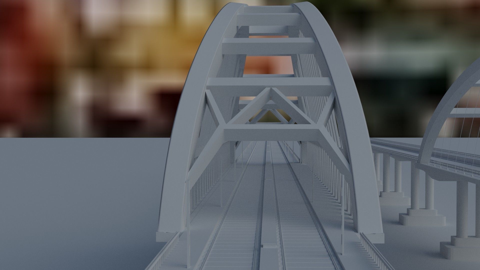 3D MODEL OF THE CRIMEAN BRIDGE 3D model_4