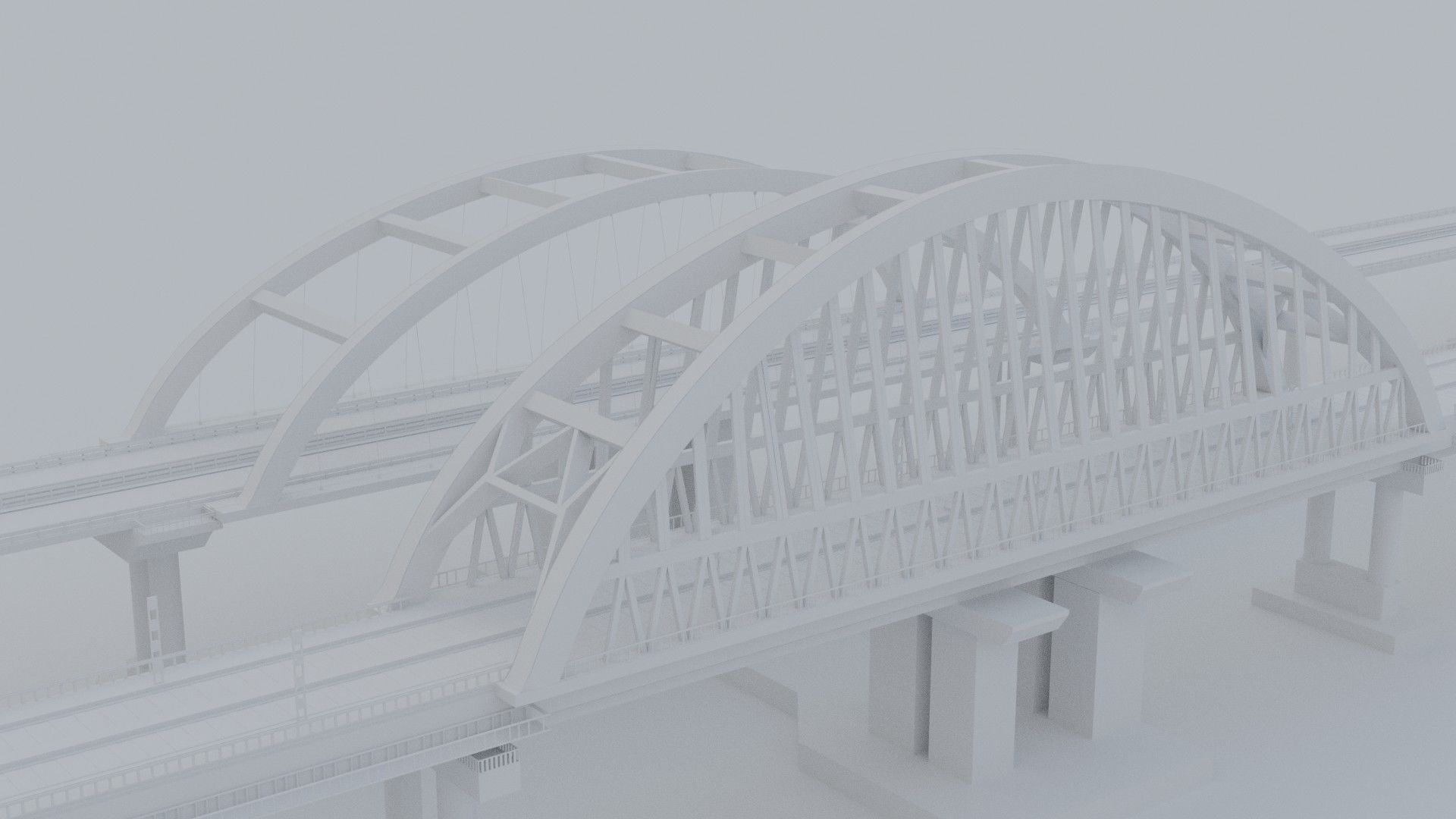 3D MODEL OF THE CRIMEAN BRIDGE 3D model_8
